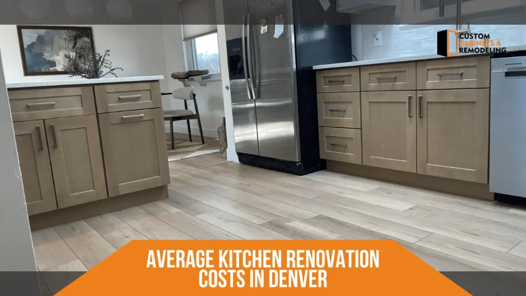 Contemporary kitchen remodel in Denver showcasing sleek design and functionality