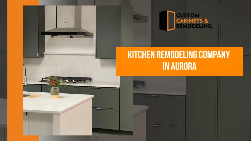 Expert kitchen remodeling in Aurora with upgraded cabinets and countertops